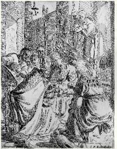 La Circoncision. 1626. by Harmenszoon van Rijn Rembrandt