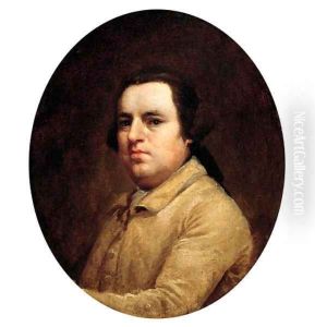 Self portrait, bust-length, circa 1756-60 by George Stubbs
