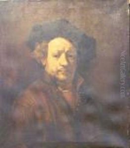 Portrait Of The Artist by Harmenszoon van Rijn Rembrandt