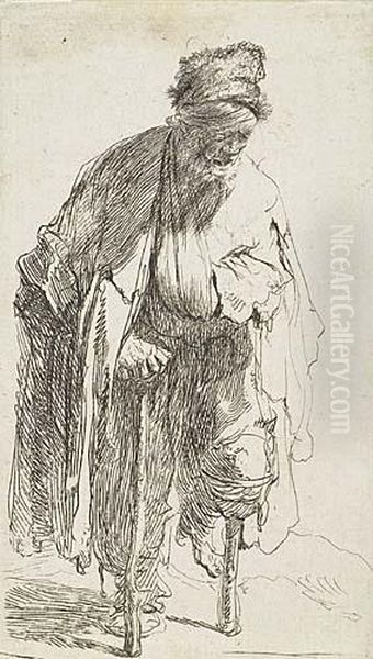 Old Man With A Flowing Beard: Bust - view 1
