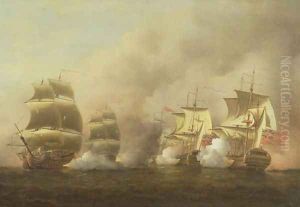 Action Off the Cape of Good Hope, March 9th, 1757