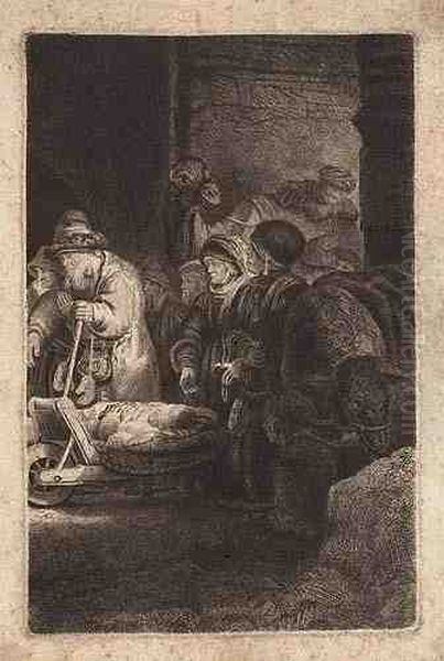 Christ Healing The Sick (right Portion) - view 1