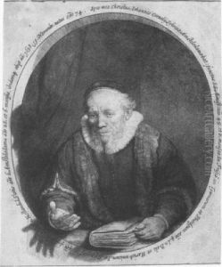 Jan Cornelis Sylvius Preacher by Harmenszoon van Rijn Rembrandt