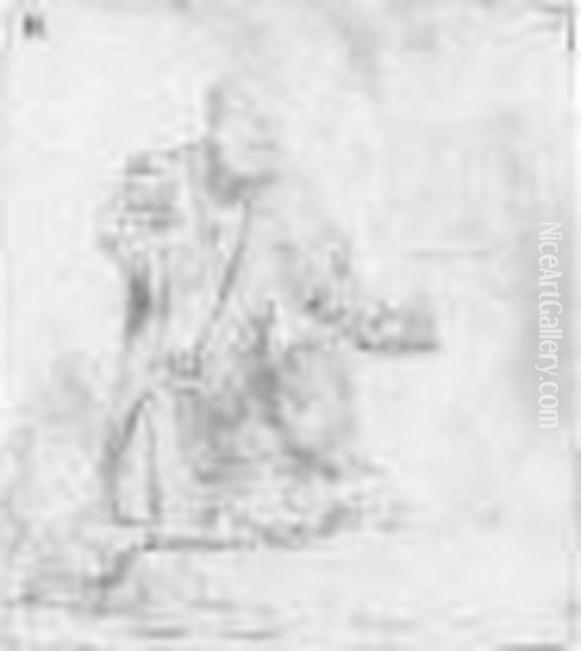 St Peter In Penitence (b., Holl.96; H.217; Bb.45-f) - view 1