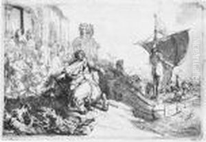The Ship Of Fortune (bartsch, Hollstein 111; Hind 106; Bjorklund &amp; Barnard 33-e)