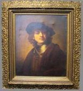 Self Portrait by Harmenszoon van Rijn Rembrandt