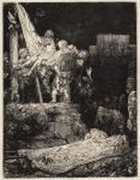 The Descent From The Cross By Torchlight. - view 1