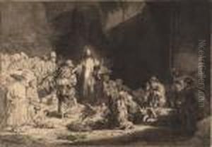 Christ Preaching (the Hundred Guilder Print)