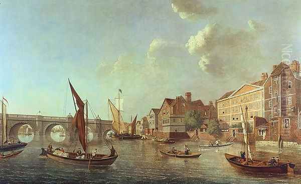 Westminster Bridge looking up the River, c.1749 - view 1