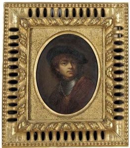 Self-portrait Of The Artist by Harmenszoon van Rijn Rembrandt