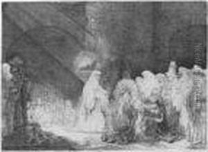 The Presentation In The Temple: 
Oblong Print (b., Holl.49; Hind 162; Bjorklund &amp; Barnard 40-l)