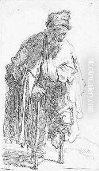 Beggar With A Wooden Leg (bartsch, Holl. 179; Hind 12; Bjorklund & Barnard 30-4) - view 1