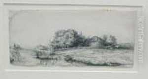 Landscape With A Haybarn And A Flock Of Sheep (b/holl. 224; H.241) Landscape With A Haybarn And A Flock Of Sheep (b/holl. 224; H.241)