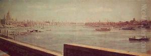 View of the Thames, London