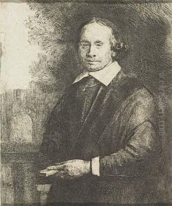 Jan Antonides Van Der Linden, Physician<</b> by Harmenszoon van Rijn Rembrandt