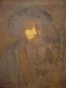 Portrait Of A Rabbi by Harmenszoon van Rijn Rembrandt