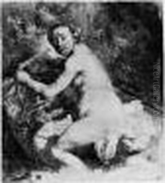 Diane Au Bain. . 177 X 159 - view 1