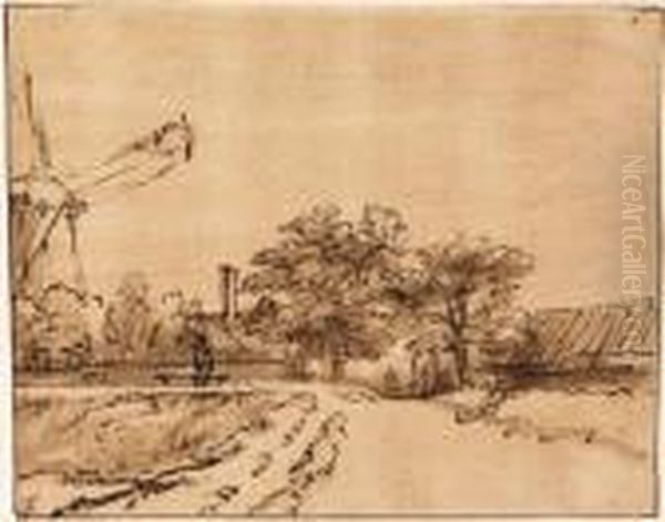 The Ramparts Near The Bulwark Beside The City Gate At St.anthonispoort, Amsterdam - view 1