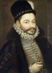 Portrait of Antonio Perez 1539-1611, Secretary of Felipe II by Alonso Sanchez Coello