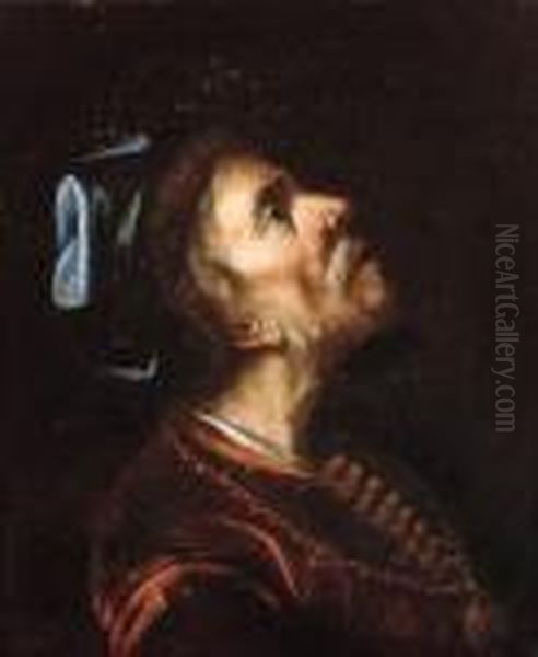 A Man In Oriental Costume, A Fragment (?) - view 1