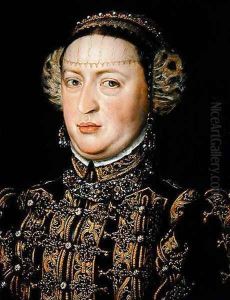 Catherine of Austria, Queen of Portugal 1507-78 by Alonso Sanchez Coello