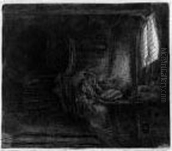 Saint Jerome In A Dark Chamber - view 1