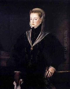 Dona Juana, Princess of Portugal 2 by Alonso Sanchez Coello