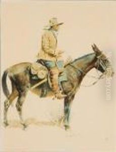 An Army Packer by Frederic Remington
