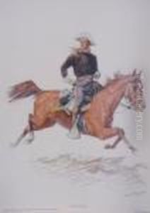 Portraits Of The Old West... by Frederic Remington