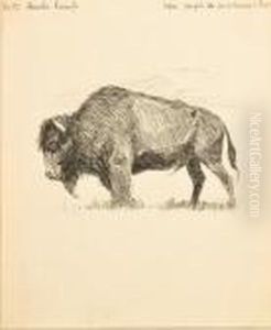 A Monarch Of The Plains by Frederic Remington