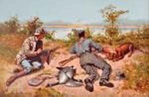 Wild Geese Shooting by Frederic Remington