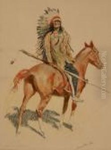 Sioux Chief by Frederic Remington