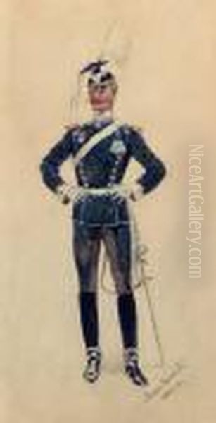 Uhlan Officer - view 1