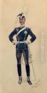 Uhlan Officer by Frederic Remington