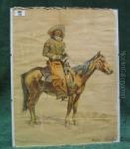 Arizona Cowboy by Frederic Remington