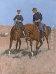 Belle Mckeever And Lt. Edgar Wheelock