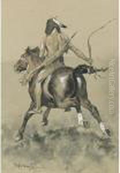Going To The Buffalo-hunt - view 1
