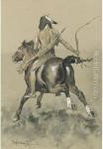 Going To The Buffalo-hunt by Frederic Remington