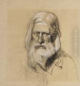 Study Of A Mountain Man by Frederic Remington