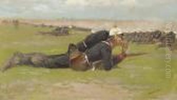Field Drill For The Prussian Infantry - view 1