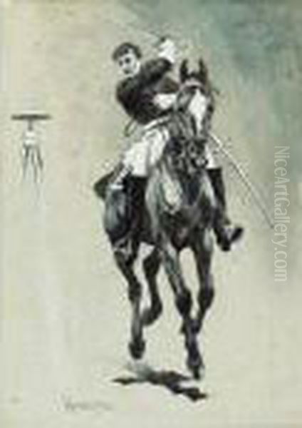Soldier With Drawn Sabre (the Sabre Practice) - view 1