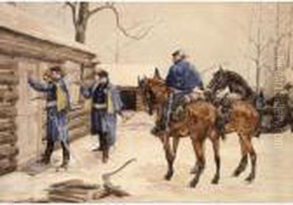 Arresting The Deserter - view 1