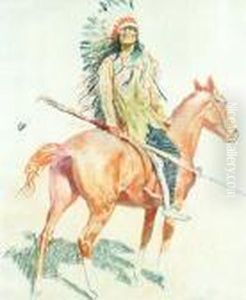 The Sioux Chief by Frederic Remington