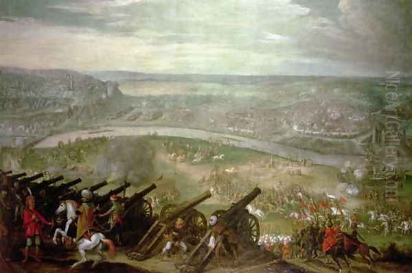 Suliemans siege of Vienna in 1529 - view 1
