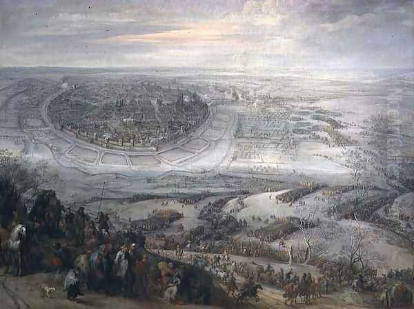 The Siege of Freiberg in Meissen, 1643 - view 1