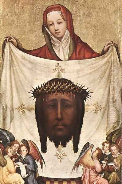 St. Veronica with the Holy Kerchief c. 1420 - view 1