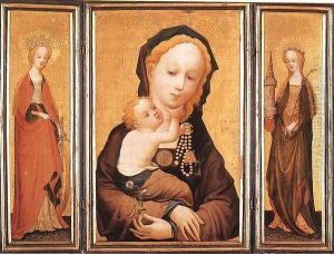 Triptych by Master of Saint Veronica