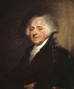 John Adams 1800-15 by Gilbert Stuart