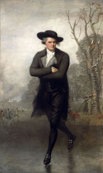 The Skater (Portrait of William Grant) 1782 by Gilbert Stuart