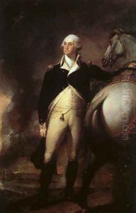 Washington at Dorchester Heights 1806 by Gilbert Stuart